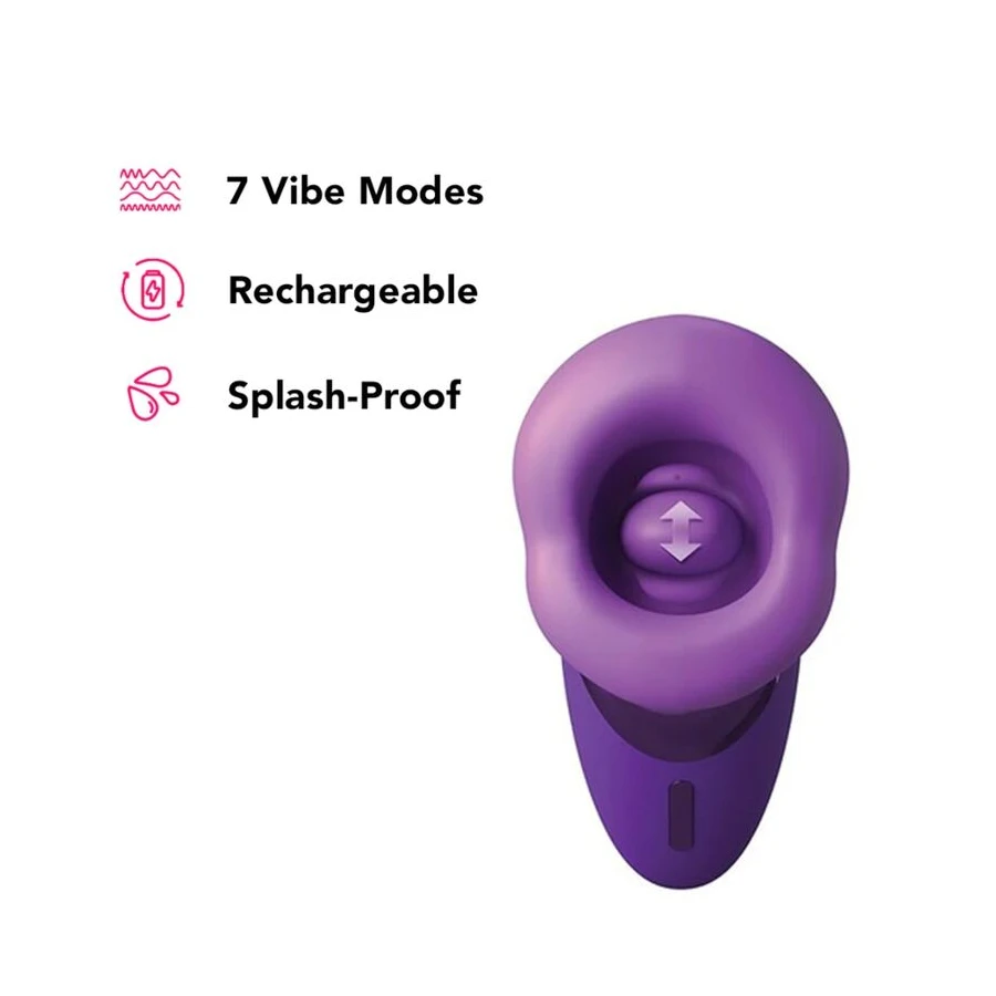 FANTASY FOR HER - PLEASURE SUCKER VIBRATOR PURPLE